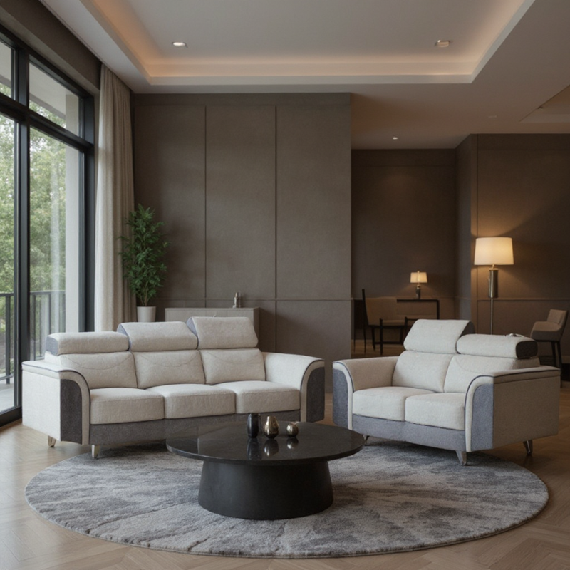 2+3 Seater Fabric Sofa