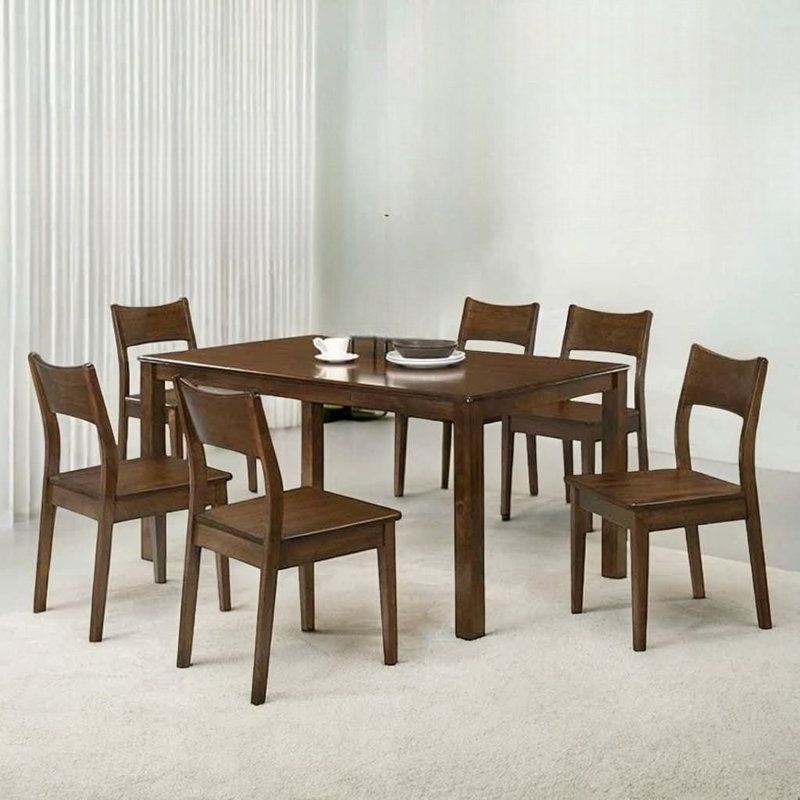 1+6 Solid Dining Set
