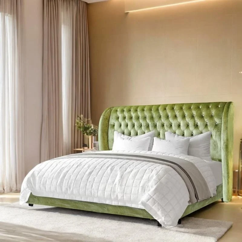 Queen Chesterfield Bed