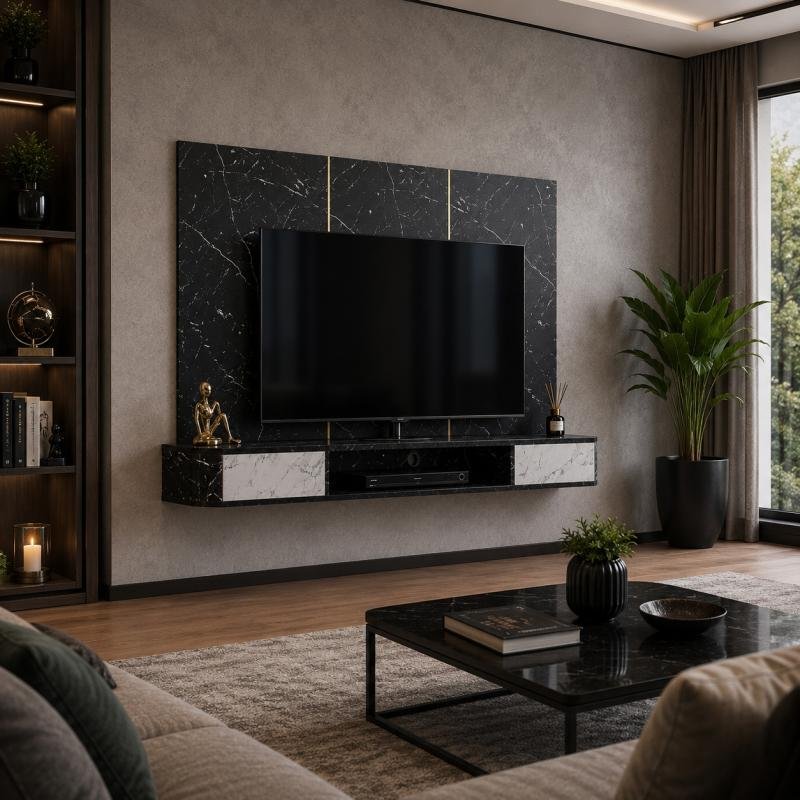 Luxurious 6ft wall Tv cabinet