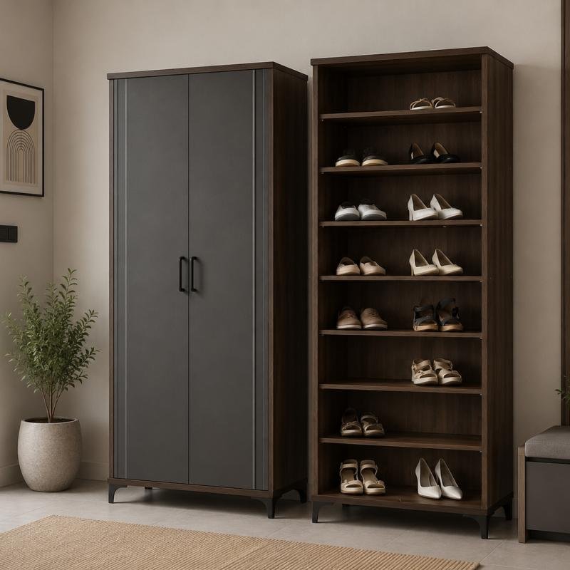 Metro Urban 8-Tier Heavy-Duty Shoe Cabinet