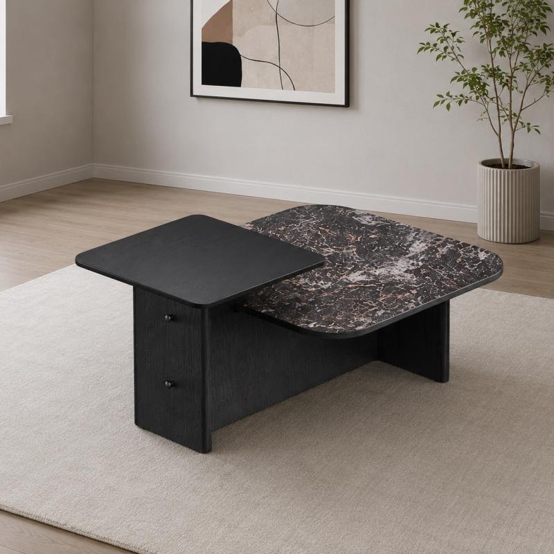 Onyx Fusion Modern Sintered Stone Coffee Table