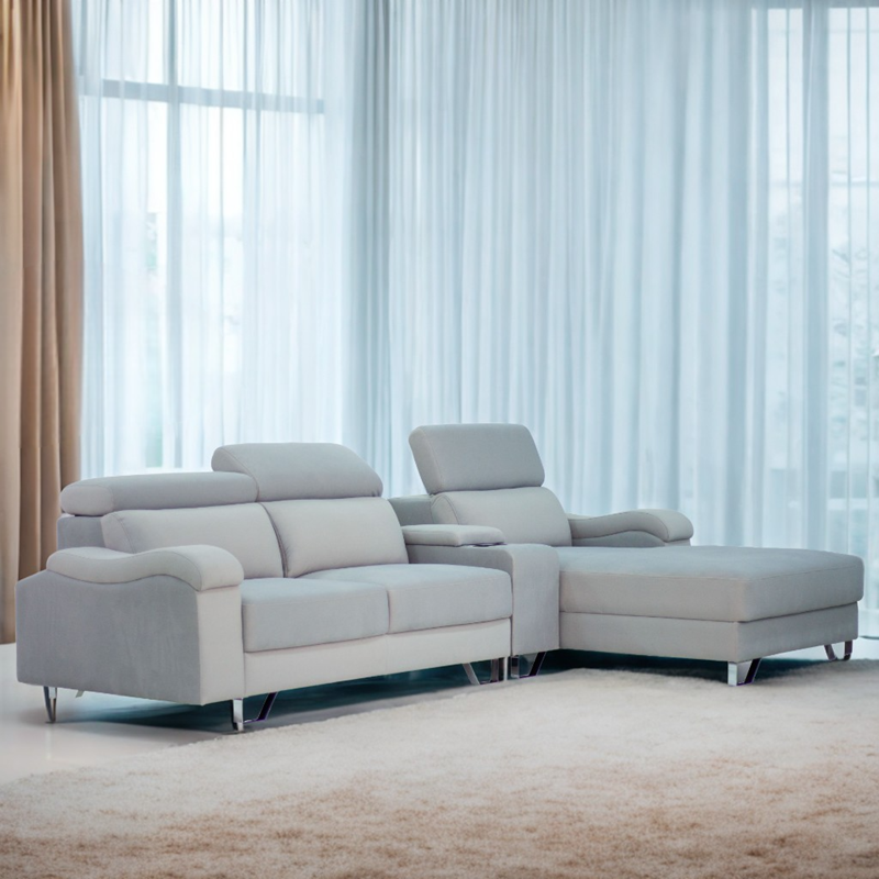 2-Seater L-Shape Sofa