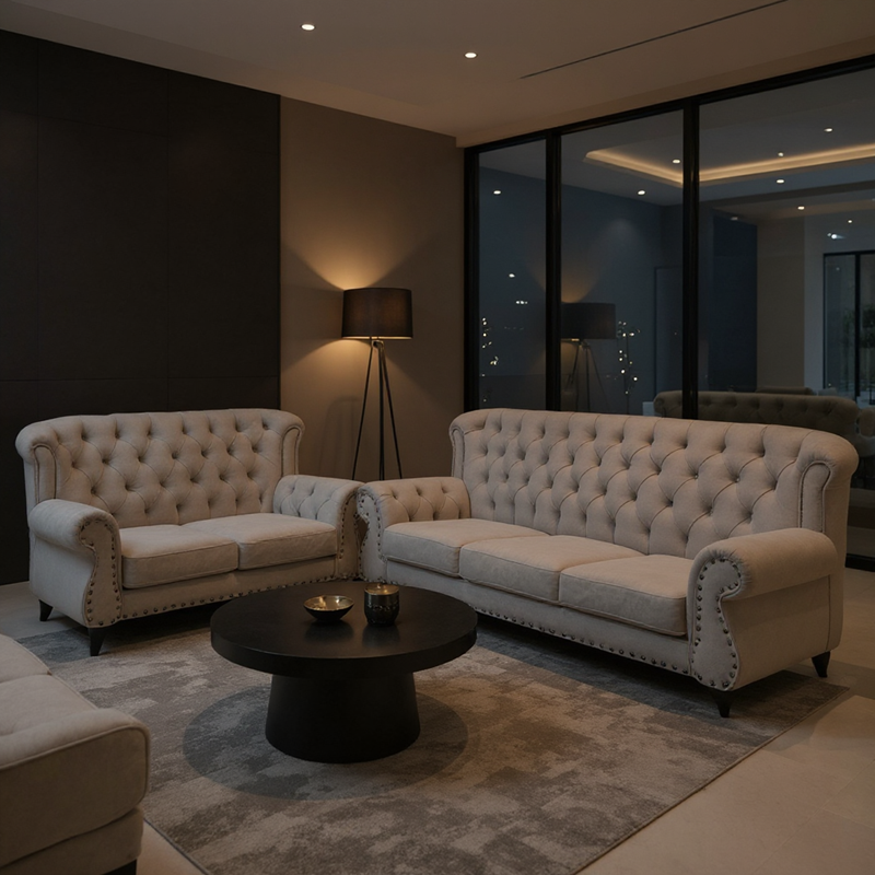 2+3 Seater Fabric Sofa