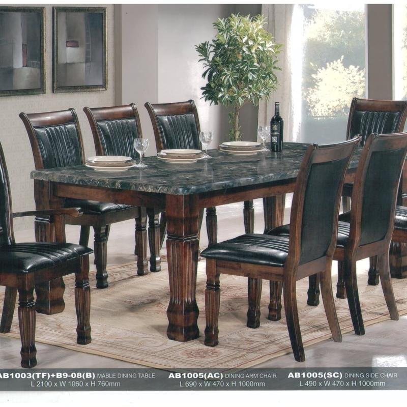 1+10 Wooden Dinig Table