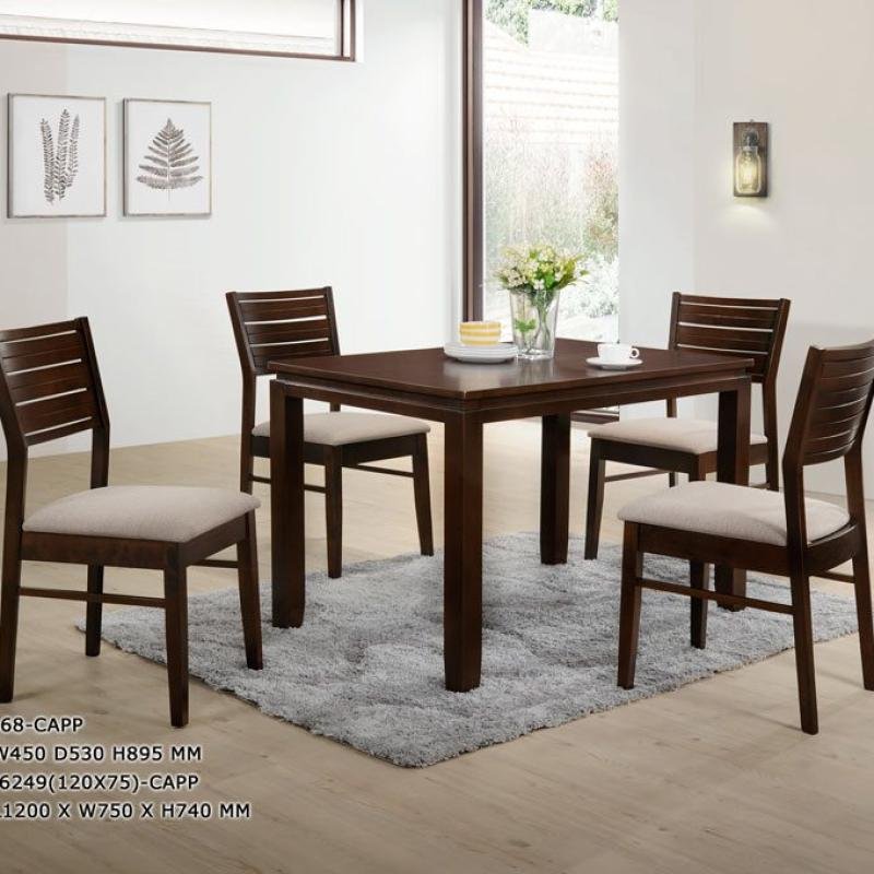 1+10 Wooden Dinig Table