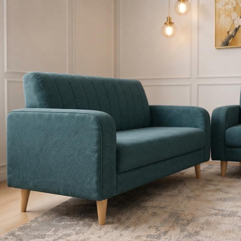 Modern 3-Piece Living Room Sofa Set (1S + 2S + 3S)