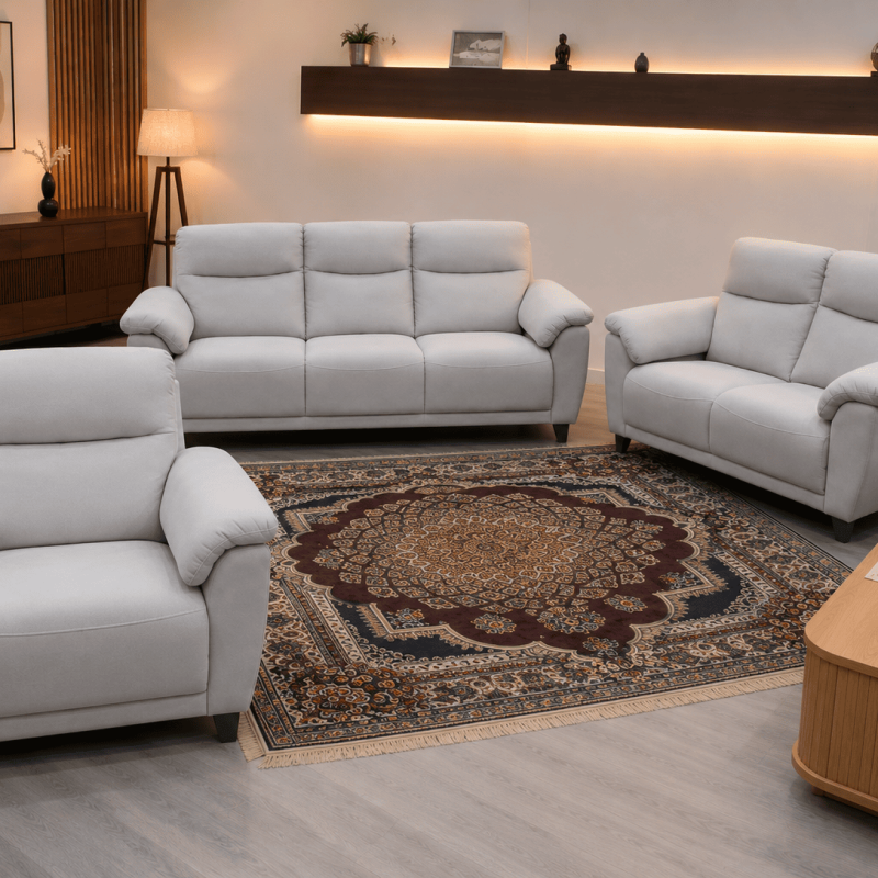 Plush 3-Piece Living Room Sofa Set (1S + 2S + 3S)
