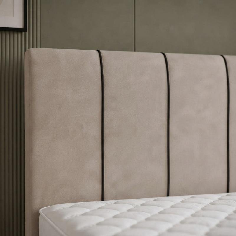 Modern Queen Upholstered Bed Frame