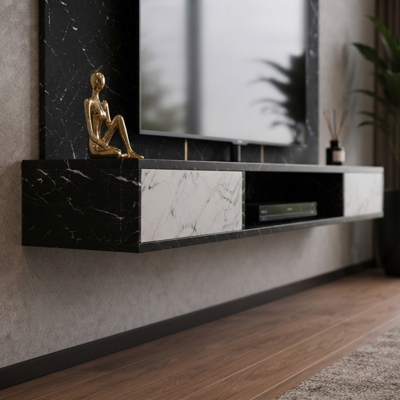 Luxurious 6ft wall Tv cabinet