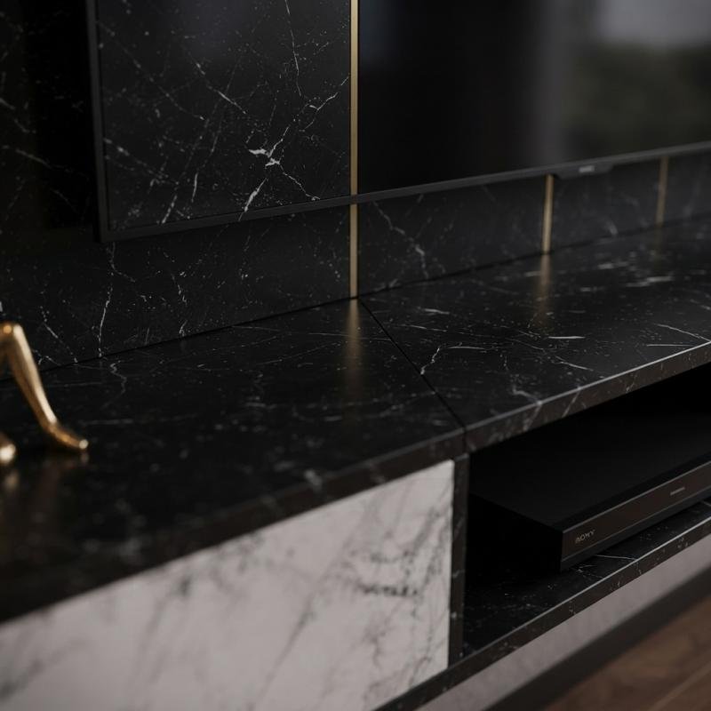 Luxurious 6ft wall Tv cabinet