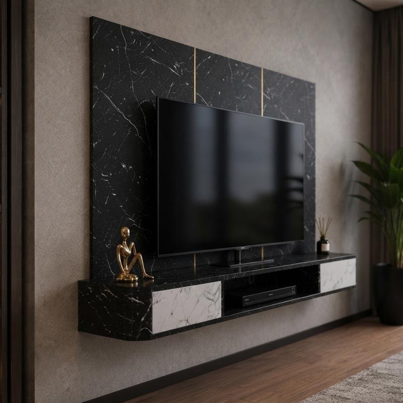 Luxurious 6ft wall Tv cabinet