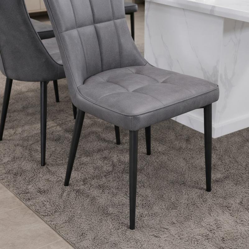 1+8 RECTANGLE MARBLE DINING SET
