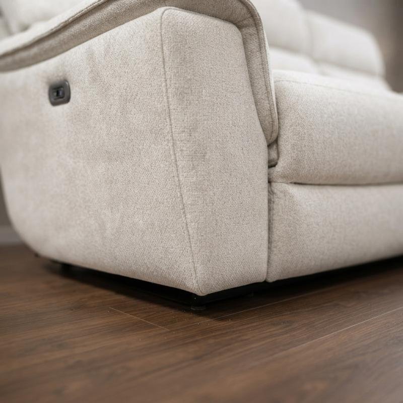 Cloud-Luxe 3-Seater Dual Electric Recliner Sofa