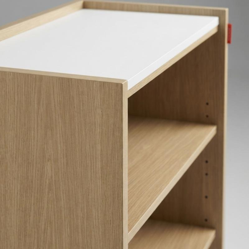Nordic Minimalist 6-Tier Shoe Cabinet with Ceramic Top