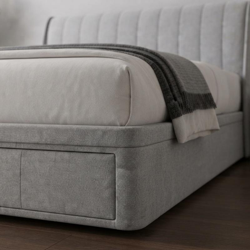 Maximizer Premium Hydraulic Lift & Dual Drawer Storage Bed Frame