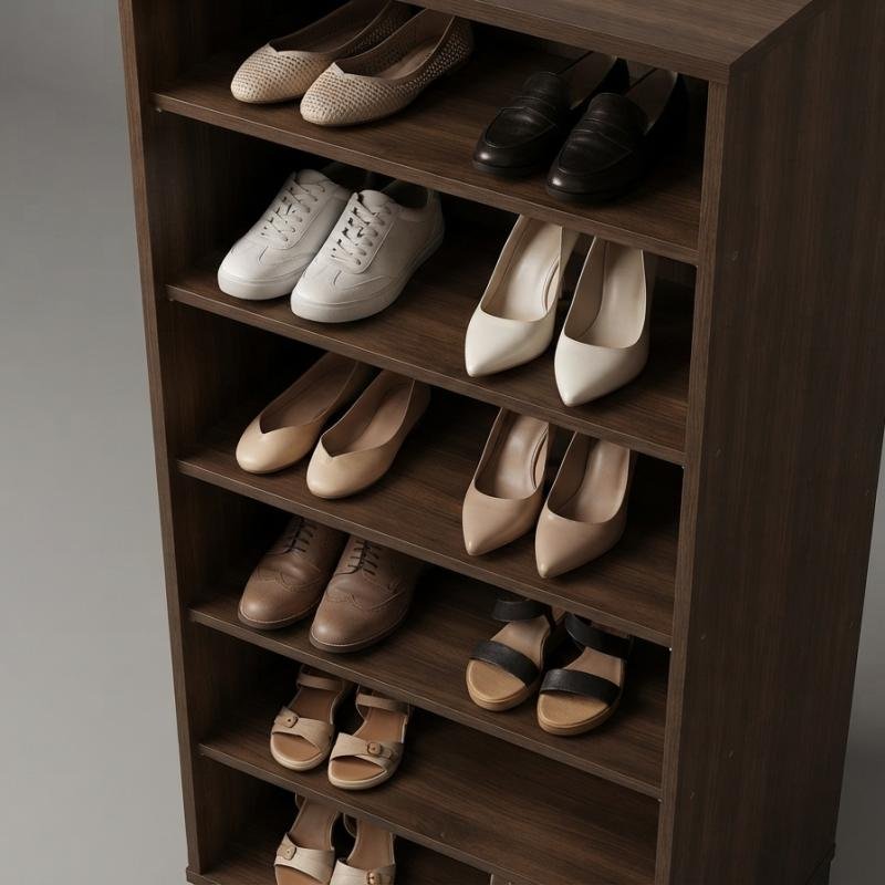 Metro Urban 8-Tier Heavy-Duty Shoe Cabinet