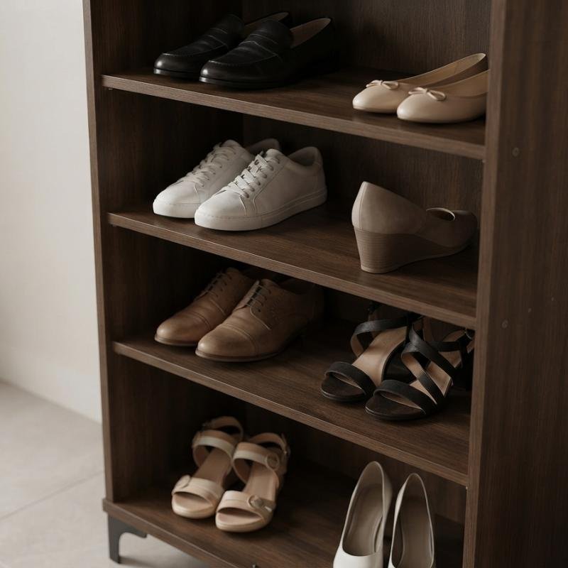 Metro Urban 8-Tier Heavy-Duty Shoe Cabinet