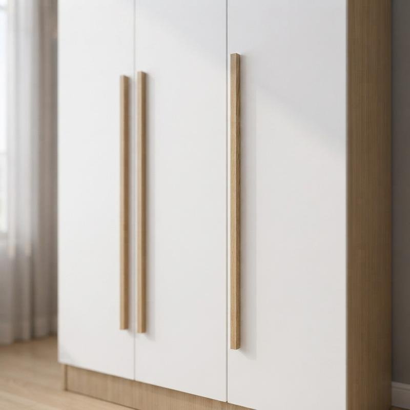 Stockholm Modern 3-Door Muji Wardrobe
