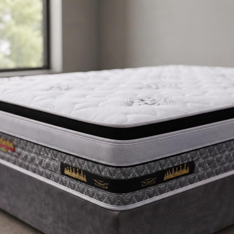 Pesino 3-Zone Pocket Spring Hybrid Queen Mattress