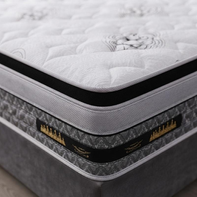 Pesino 3-Zone Pocket Spring Hybrid Queen Mattress