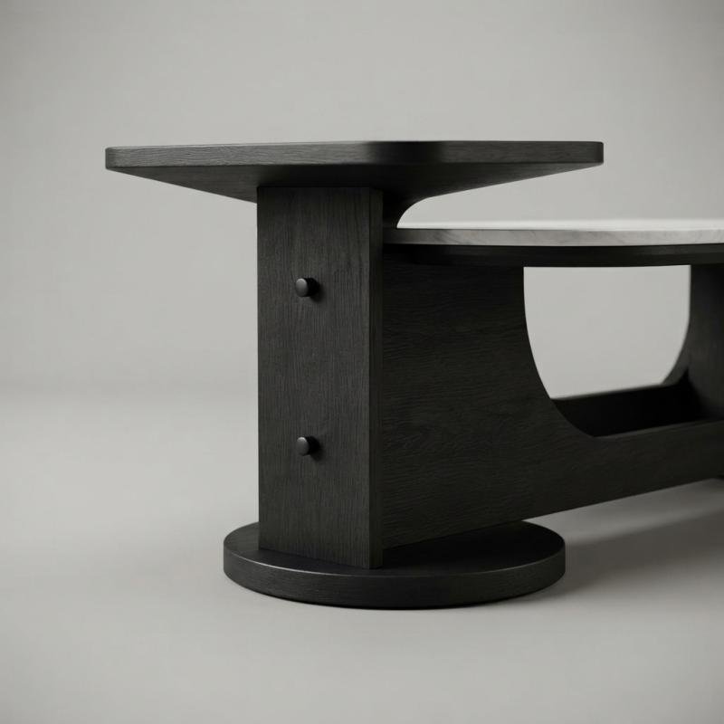 Carrara Fusion Modern Sintered Stone Coffee Table