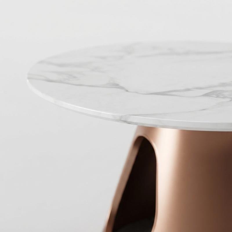 Nordic Nesting 2-Piece Sintered Stone Coffee Table Set