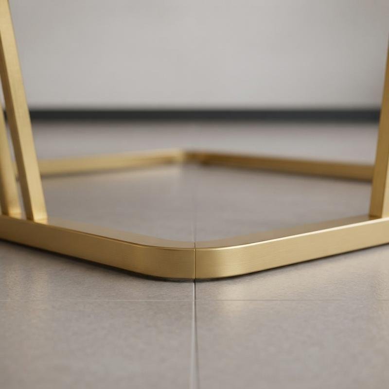 Valencia Modern Sintered Stone Coffee Table with Dual-Storage