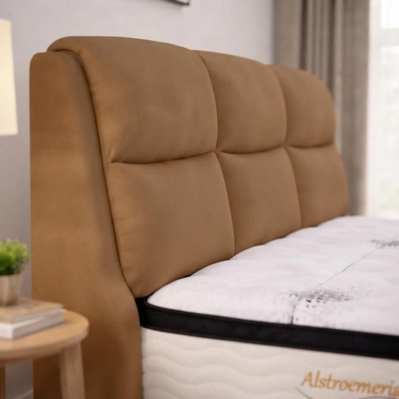 DeRUCCI Cream Puff  Queen Bed