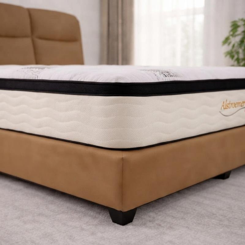 DeRUCCI Cream Puff  Queen Bed