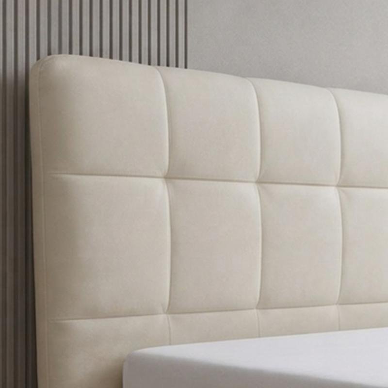 Tufted Upholstered Queen Platform Bed Frame